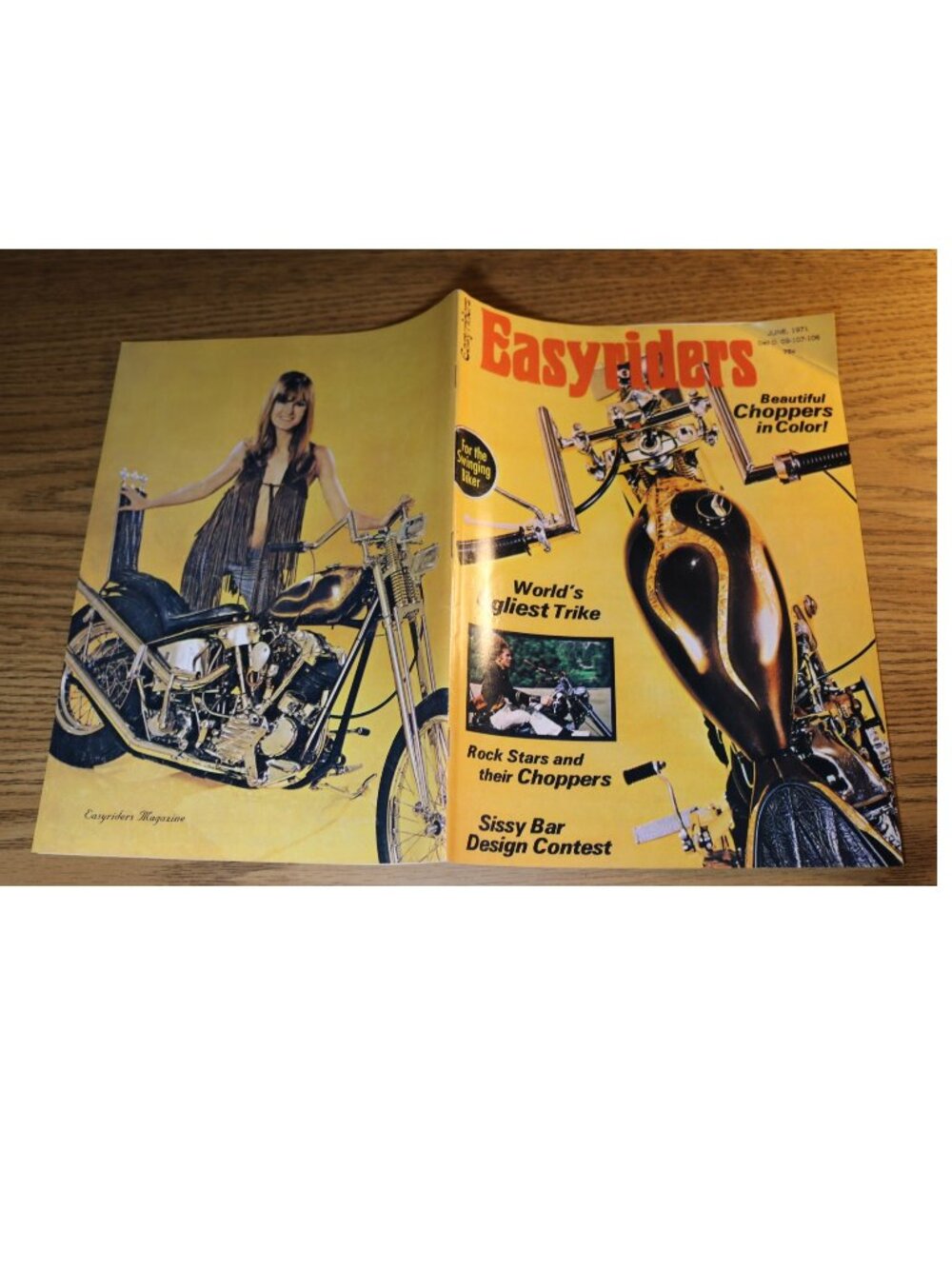 Easyriders Magazine Lot of 5 - 1979 25th Anniv 1996 Reprint #1 David Mann Biker - Picture 2 of 6